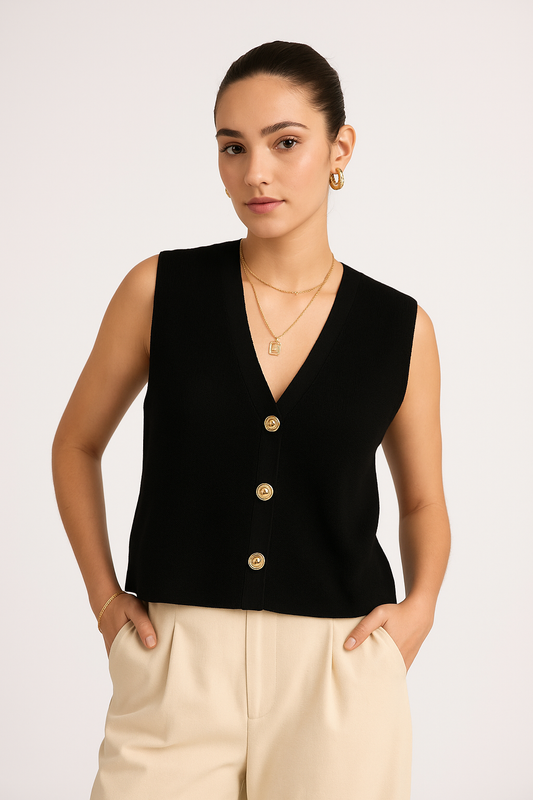 Chaleco Lima Negro