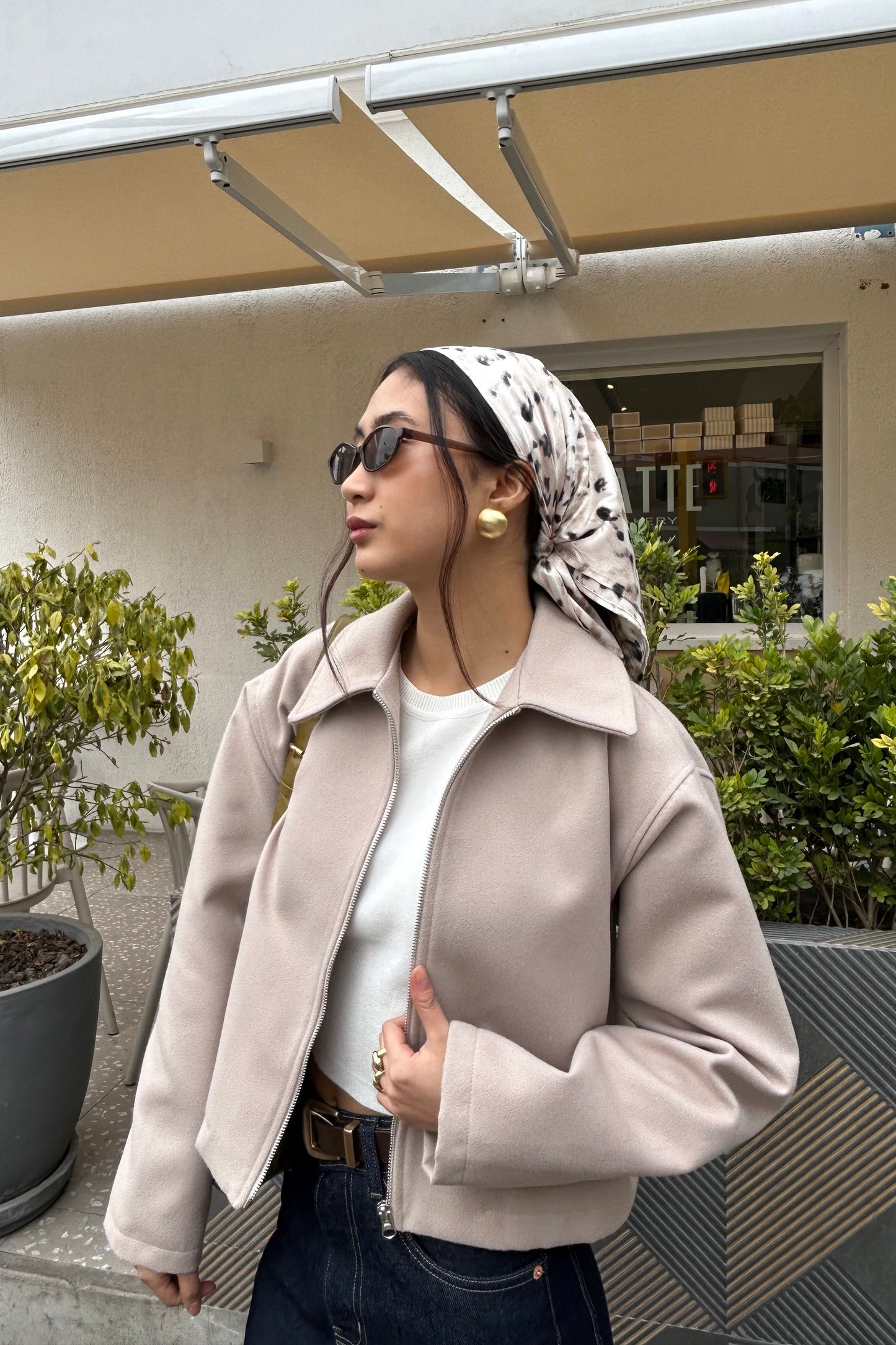 Jacket Alana Beige