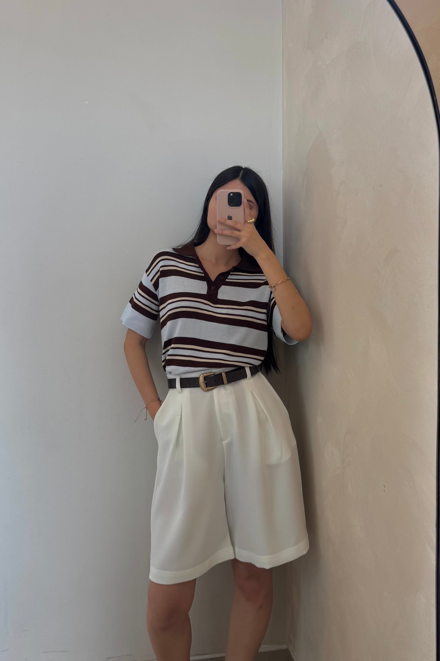 Polo Camisero Fara Celeste