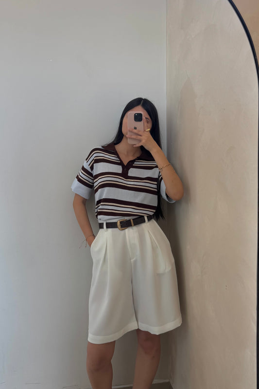 Polo Camisero Fara Celeste