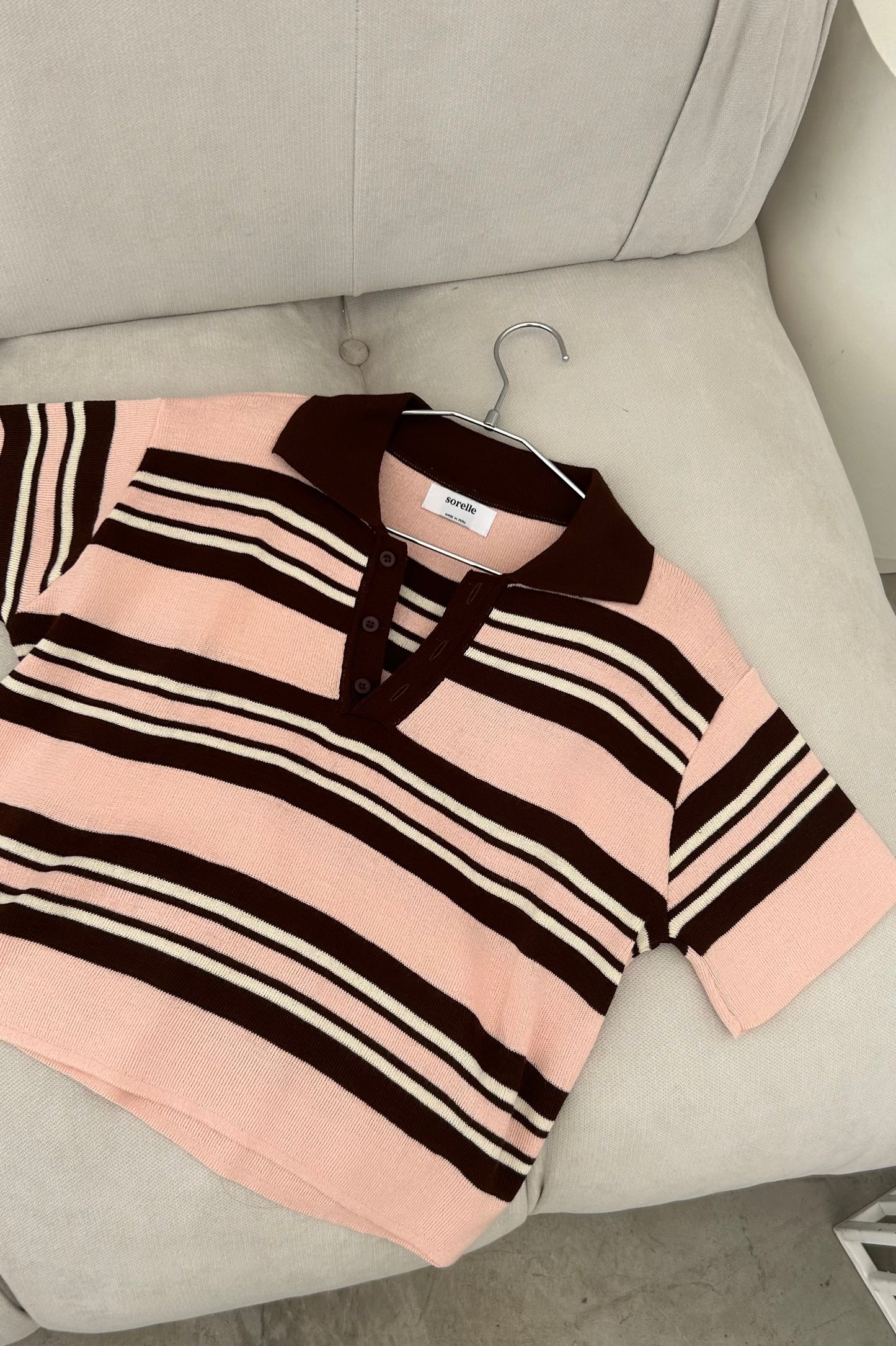 Polo Camisero Fara Rosado