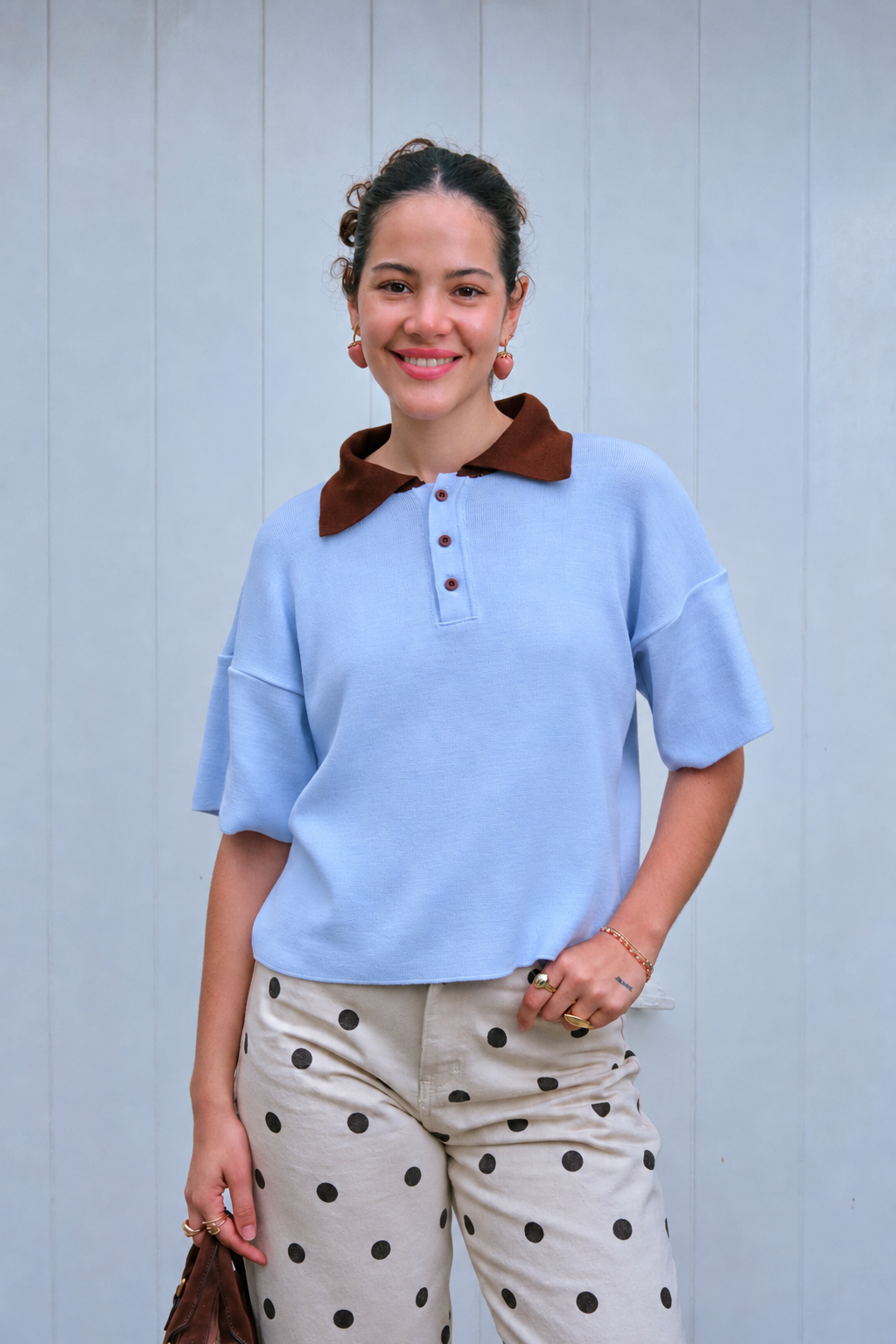 Polo Camisero Helado Sabor Arándano