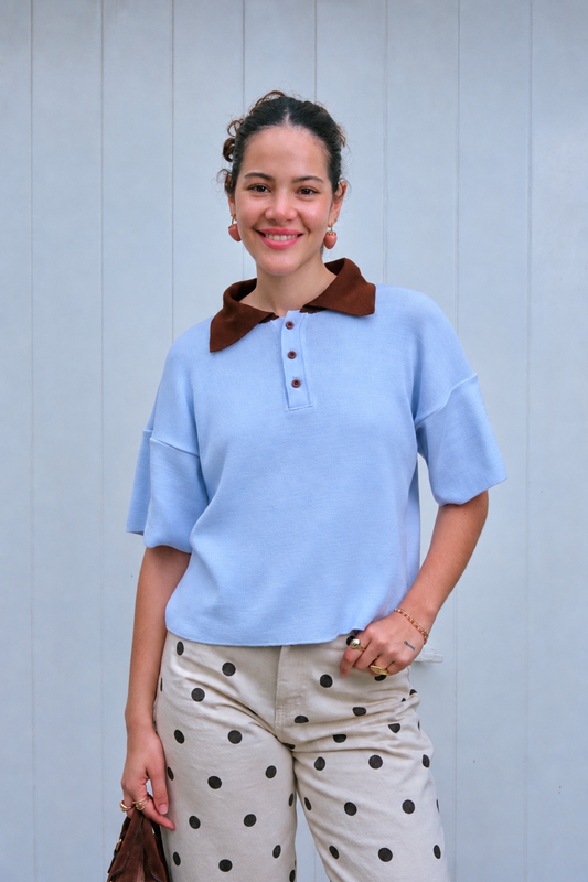 Polo Camisero Helado Sabor Arándano