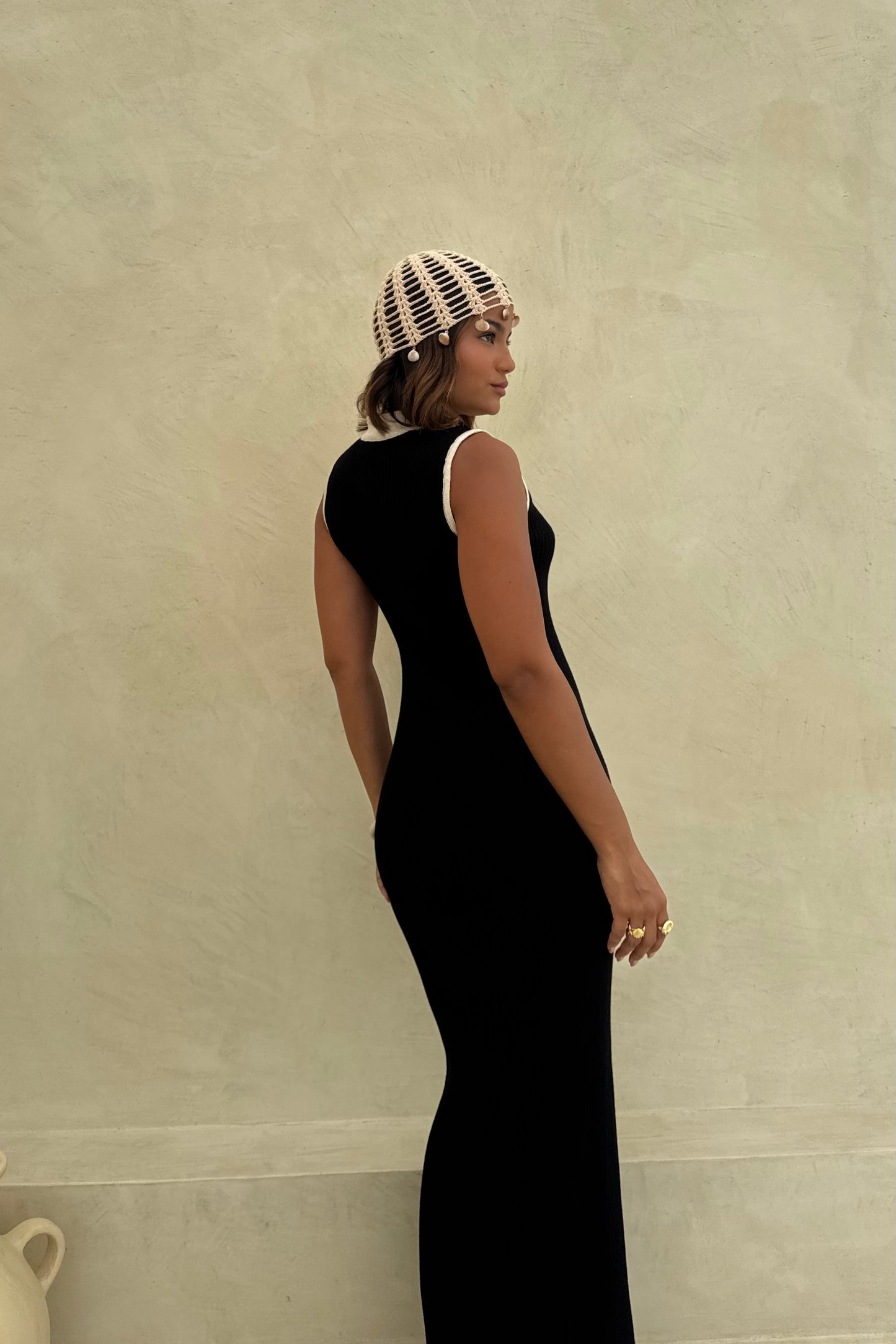 Vestido Clara Negro con Avena (ENVÍOS a partir 29 de diciembre)