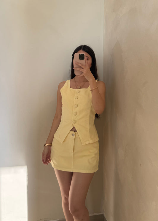 Chaleco Athenas amarillo