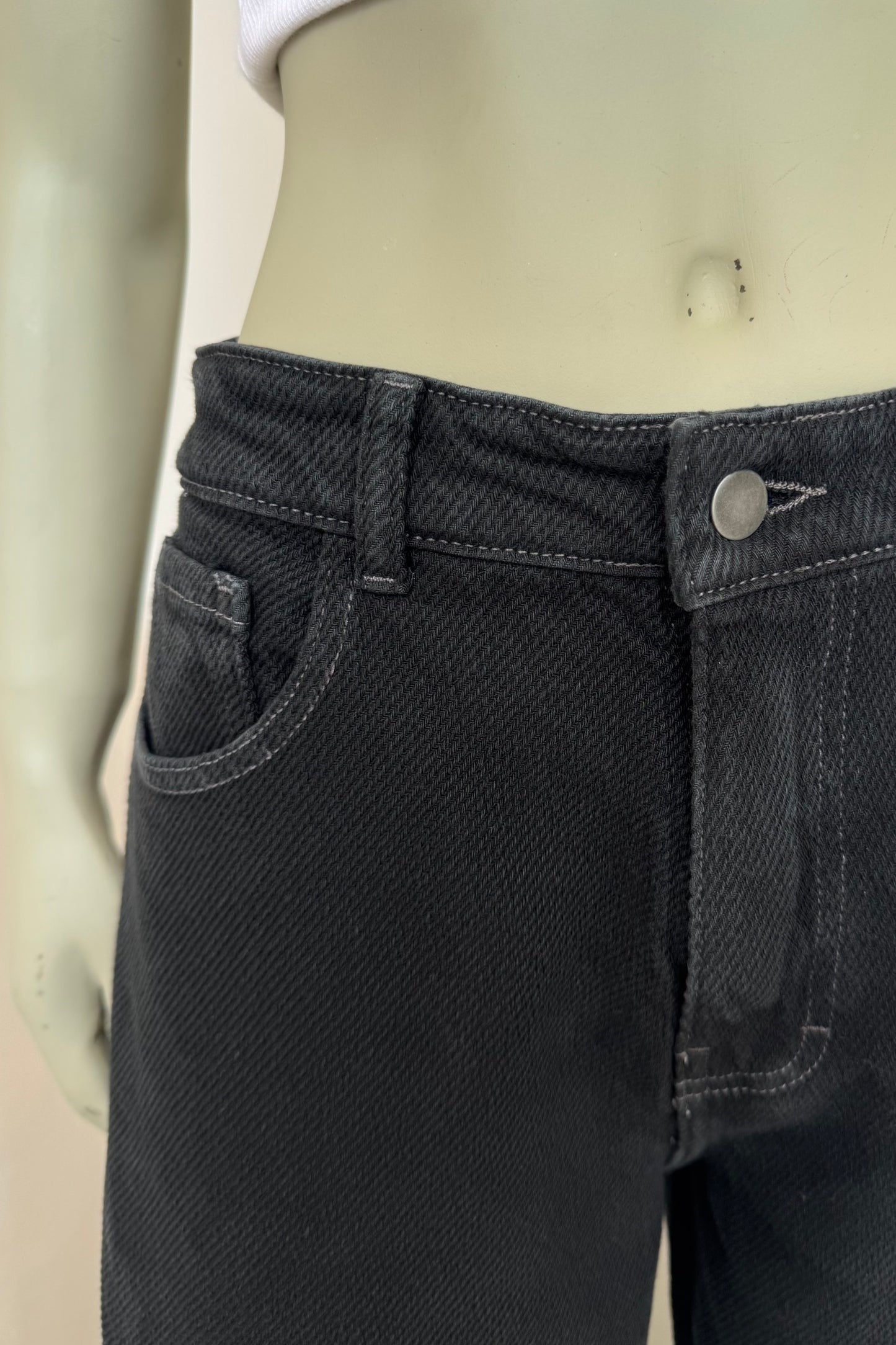 Baggy Jean Olmos Negro