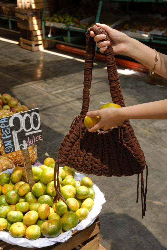 Bolso Mango Bag Marrón