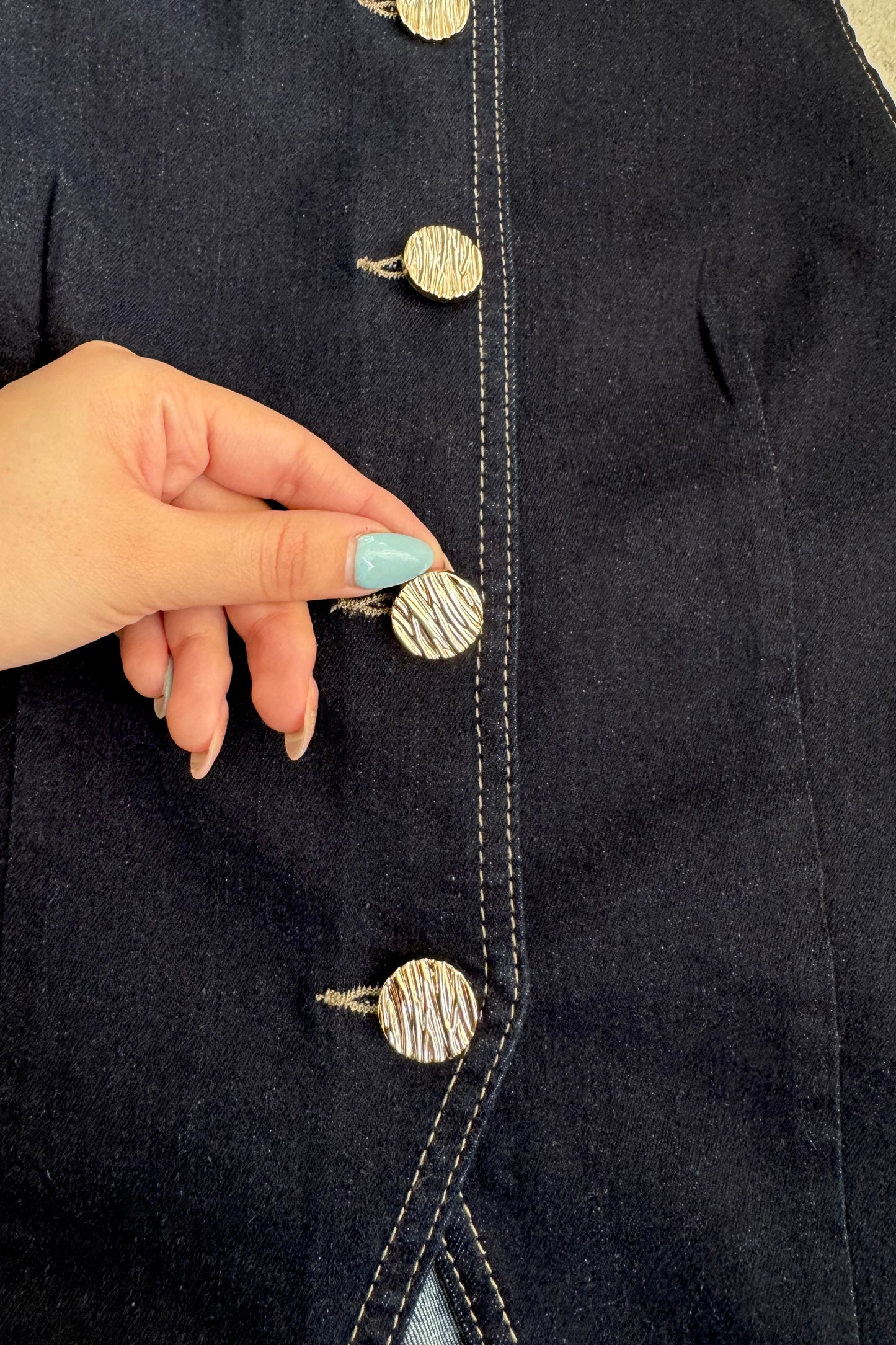 Chaleco Denim Victoria