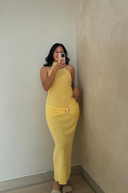 PRE-ORDEN Vestido Bilbao amarillo