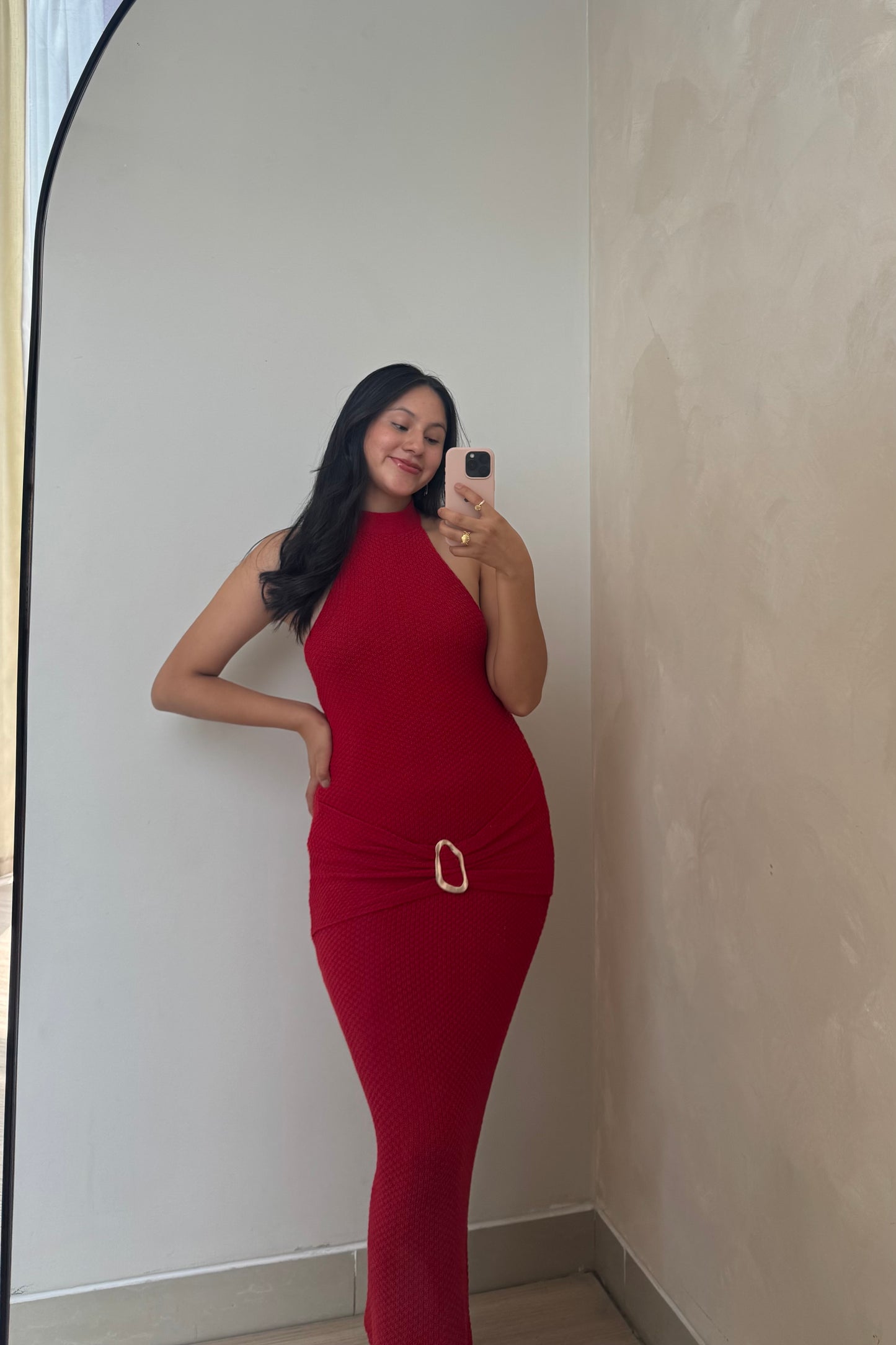 PRE-ORDEN Vestido Bilbao rojo