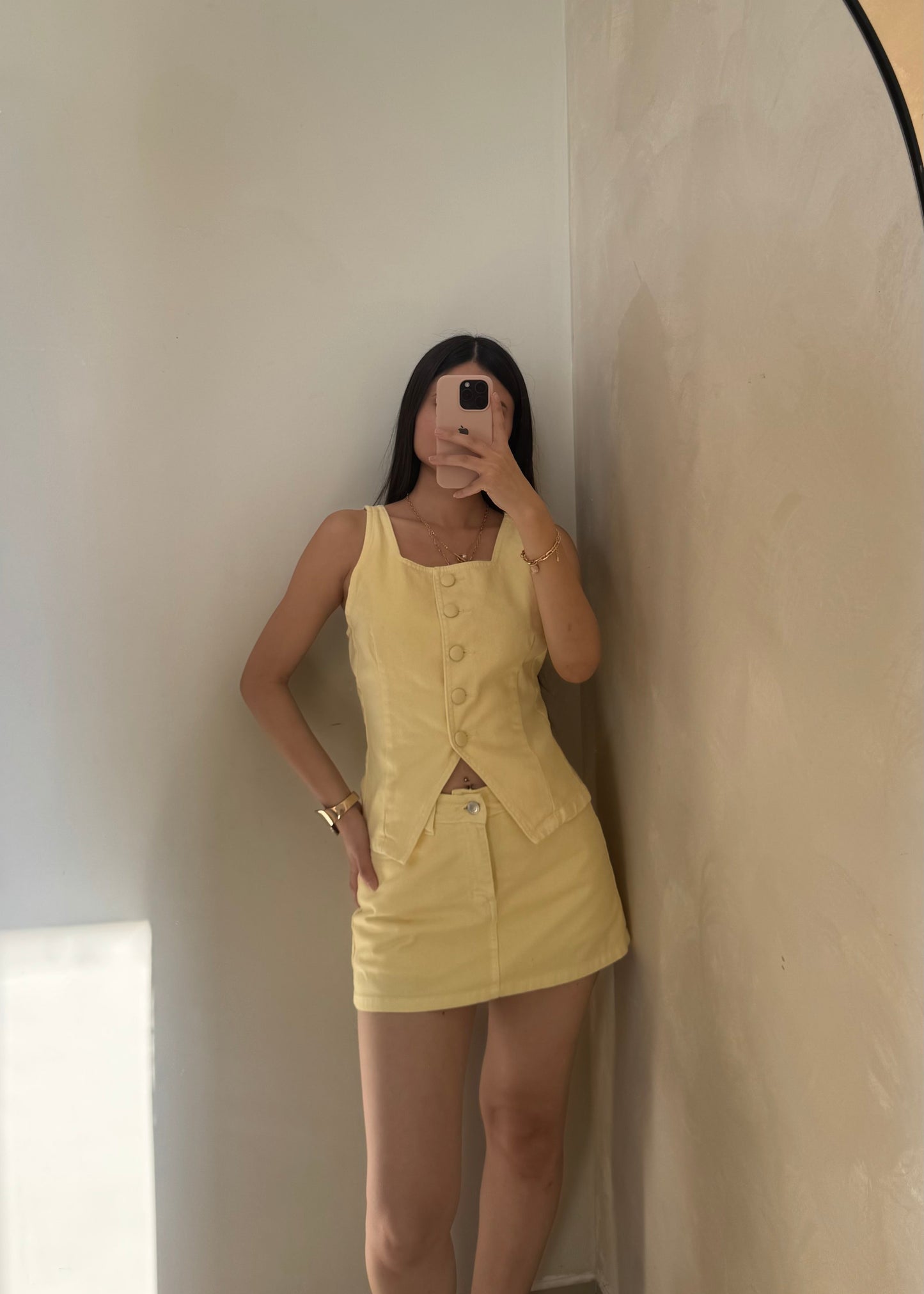 Chaleco Athenas amarillo