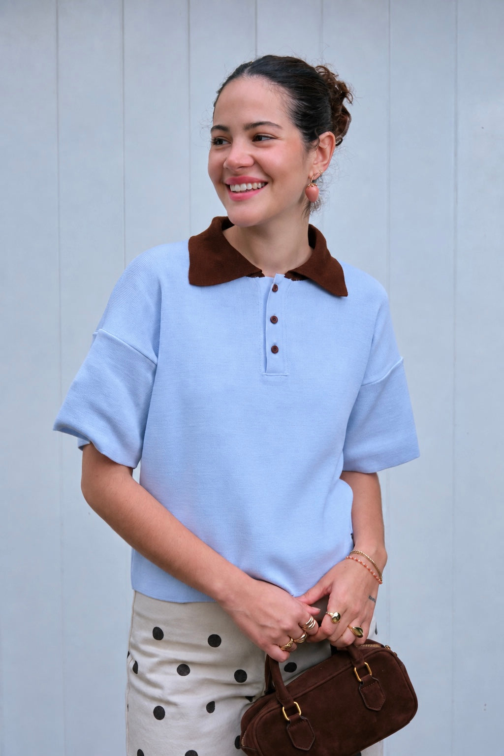 Polo Camisero Helado Sabor Arándano