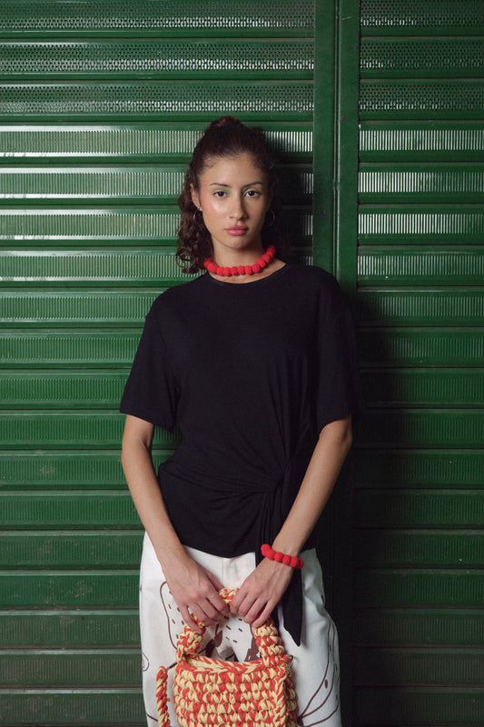 Polo La Balanza Negro