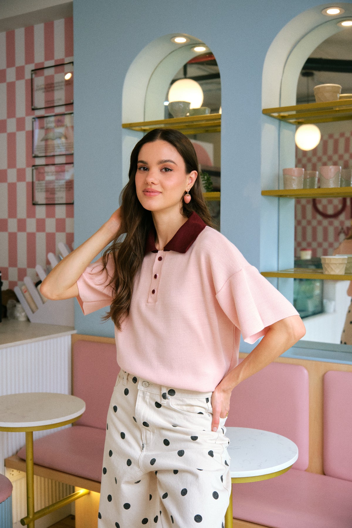 Polo Camisero Helado Sabor Frutos Rojos (Rosado con Vino)
