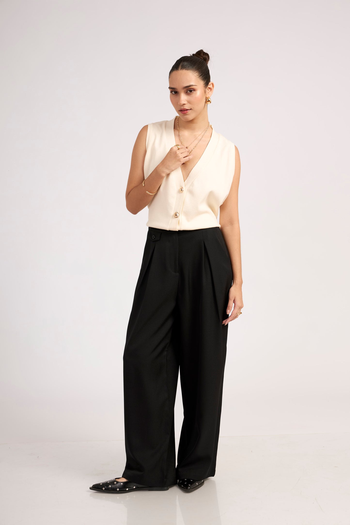 Pantalón Marina Negro