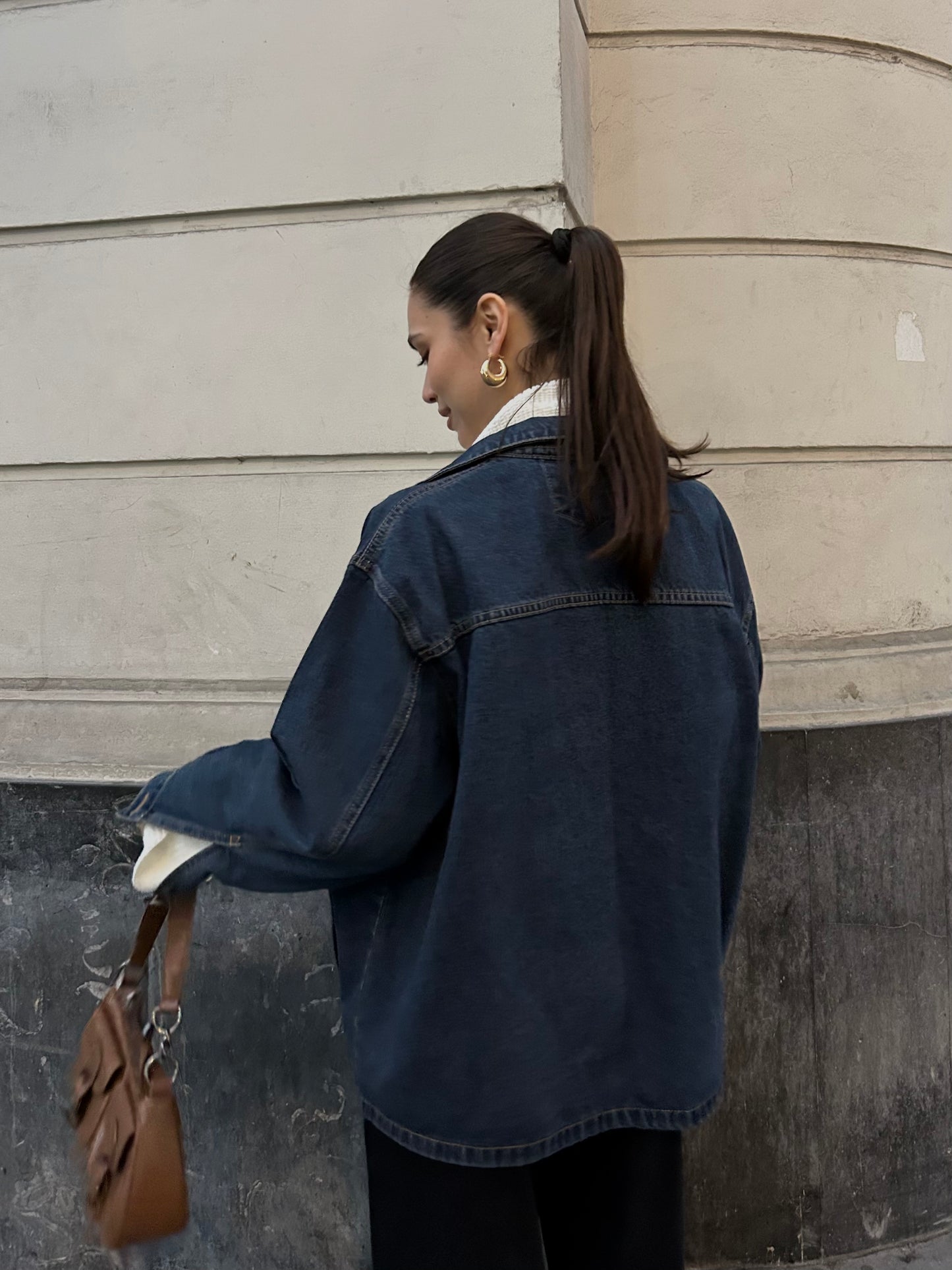 Camisaco Denim Agatha Azul Vintage